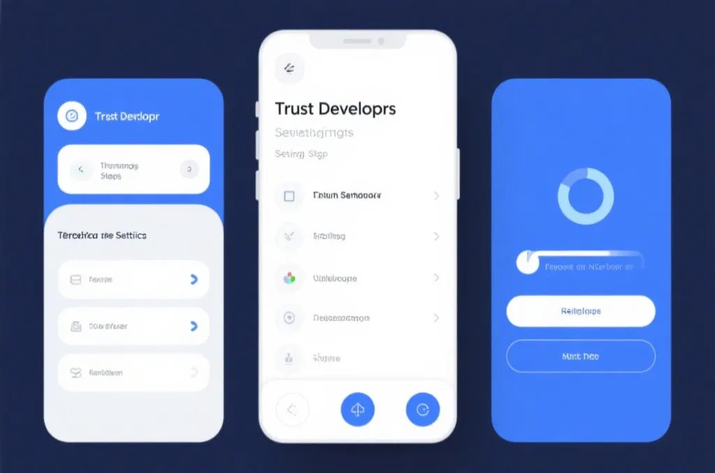 iOS系统设置通用VPN与设备管理信任企业级开发者证书步骤